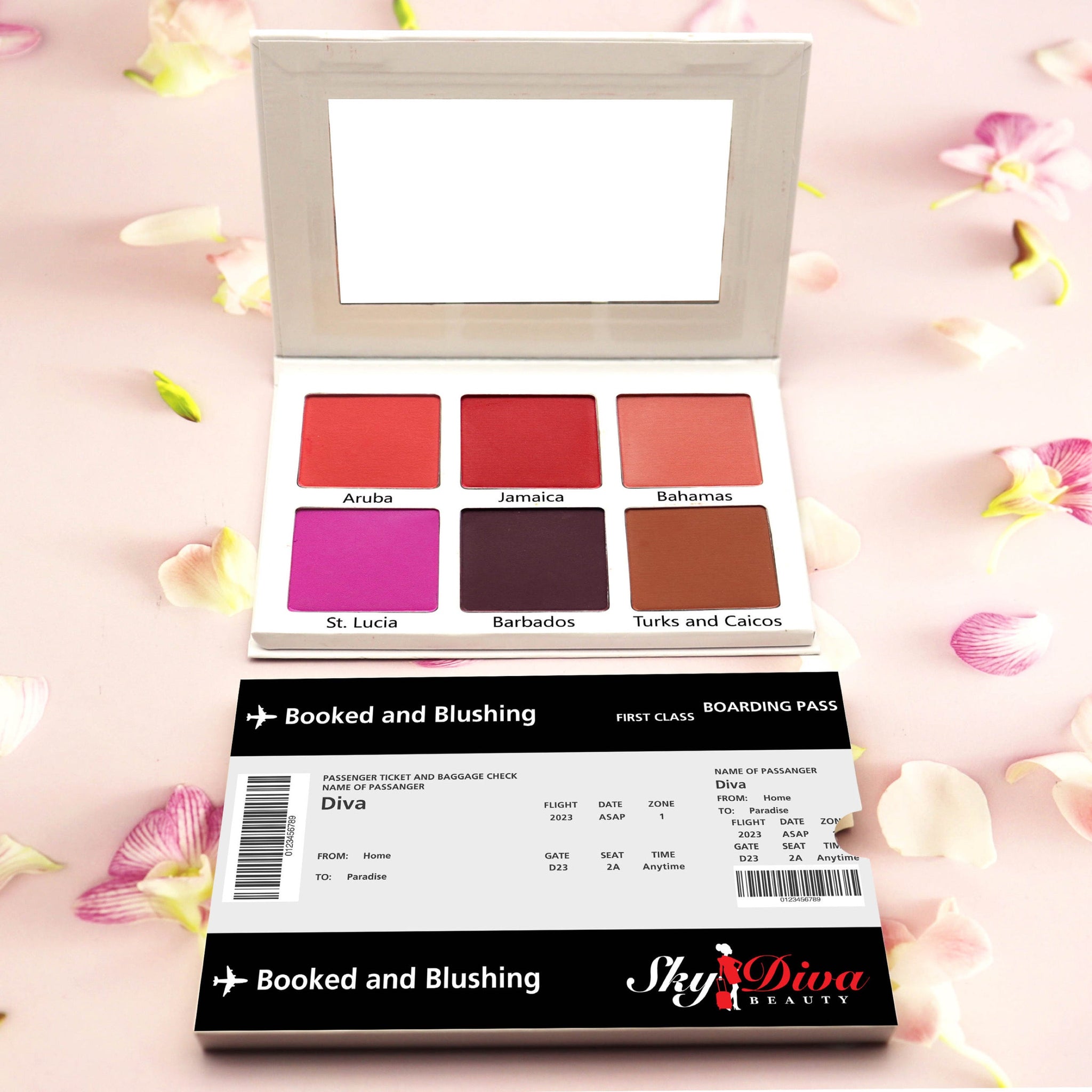 Booked and Blushing Palette